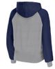 WEAR by Erin Andrews Women's WEAR by Erin Andrews Silver Dallas Cowboys Colorblock Lightweight Full-Zip Hoodie - 3