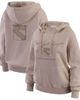 WEAR by Erin Andrews Women's WEAR by Erin Andrews Tan New York Rangers Washed Pullover Crewdie  - 1
