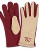 WEAR by Erin Andrews Women's WEAR by Erin Andrews Washington Commanders Tonal Microcheck Scarf & Glove Set - 3