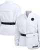 WEAR by Erin Andrews Women's WEAR by Erin Andrews White Carolina Panthers Packaway Full-Zip Puffer Jacket  - 1