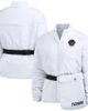 WEAR by Erin Andrews Women's WEAR by Erin Andrews White Houston Texans Packaway Full-Zip Puffer Jacket  - 1