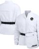 WEAR by Erin Andrews Women's WEAR by Erin Andrews White Jacksonville Jaguars Packaway Full-Zip Puffer Jacket  - 1