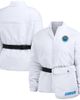 WEAR by Erin Andrews Women's WEAR by Erin Andrews White Los Angeles Chargers Packaway Full-Zip Puffer Jacket  - 1