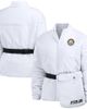 WEAR by Erin Andrews Women's WEAR by Erin Andrews White Pittsburgh Steelers Packaway Full-Zip Puffer Jacket  - 1