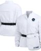 WEAR by Erin Andrews Women's WEAR by Erin Andrews White Tennessee Titans Packaway Full-Zip Puffer Jacket  - 1