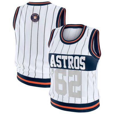 WEAR by Erin Andrews Women's WEAR by Erin Andrews White Houston Astros Sporty Tank Top 