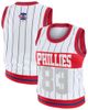 WEAR by Erin Andrews Women's WEAR by Erin Andrews White Philadelphia Phillies Sporty Tank Top  - 1