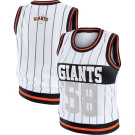 WEAR by Erin Andrews Women's WEAR by Erin Andrews White San Francisco Giants Sporty Tank Top 