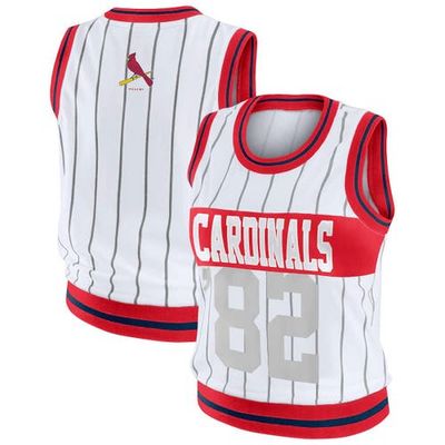 WEAR by Erin Andrews Women's WEAR by Erin Andrews White St. Louis Cardinals Sporty Tank Top 