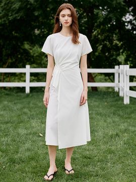 We’Dee Side Drawstring Dress