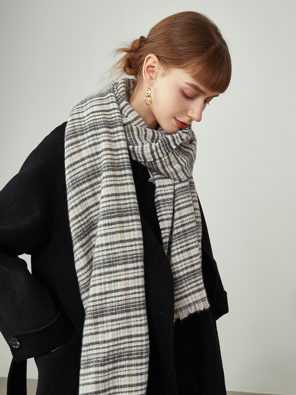 We’Dee Simple Wendy Check Muffler