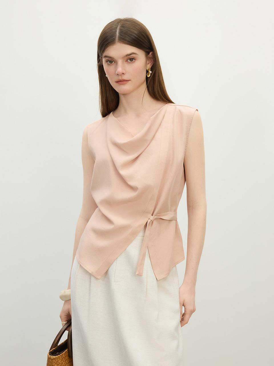 We’Dee WD Side string sleeveless top