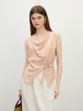 We’Dee WD Side string sleeveless top