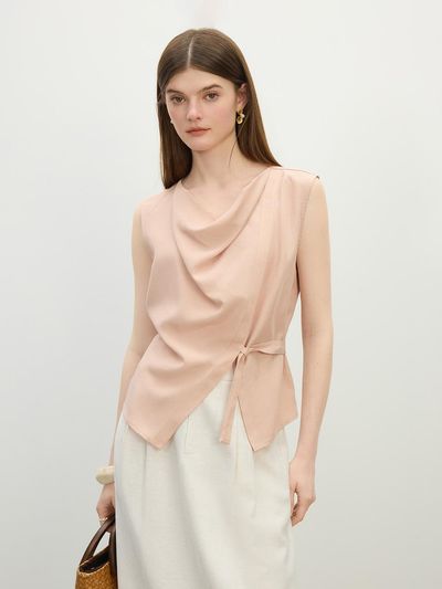 We’Dee WD Side string sleeveless top