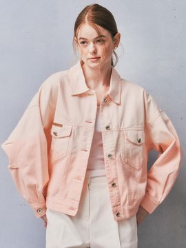 We’Dee WD_Buckle pink pocket jacket