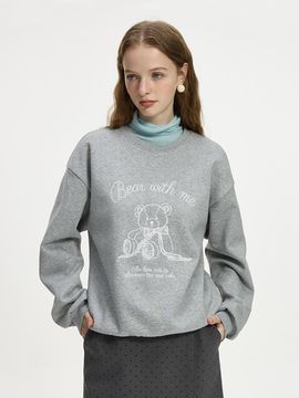 We’Dee WD_Teddy bear embroidery sweater