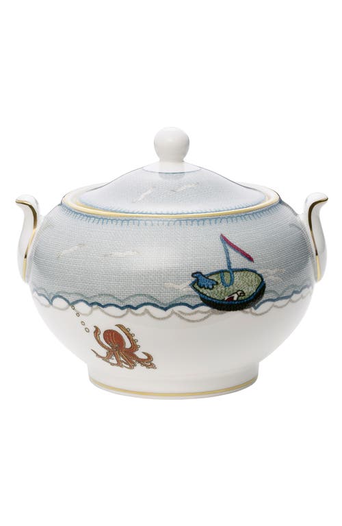Wedgwood Wedgwood Sailor's Farewell Sugar Bowl & Lid