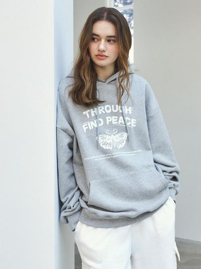 WEDNESDAYOASIS FOR WOMEN Andersen Artwork Hooded Cotton Blend Sweatshirt (W25-TP06)