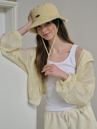 WEDNESDAYOASIS FOR WOMEN Bohemian Safari Bucket Hat [YELLOW] (W25-ACC02)