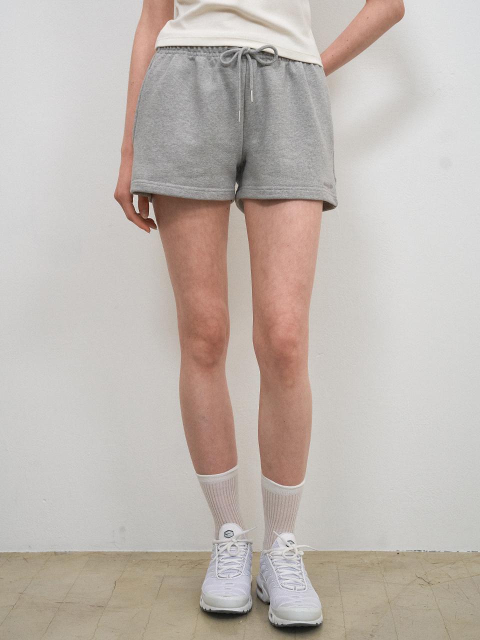 WEDNESDAYOASIS FOR WOMEN One-Mile Sweat Shorts [GRAY] (W25-PT16)