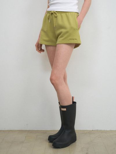 WEDNESDAYOASIS FOR WOMEN One-Mile Sweat Shorts [GREEN] (W25-PT16)