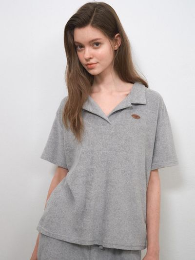 WEDNESDAYOASIS FOR WOMEN One Mile Terry Summer SweatShirt [MELANGE] (W25-TP18)