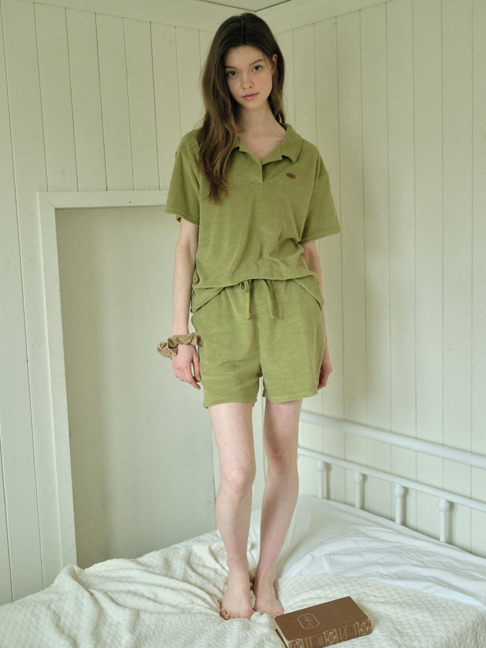 WEDNESDAYOASIS FOR WOMEN [SET] One Mile Terry Summer T-Shirt (W25-SET02) [3COLOR]