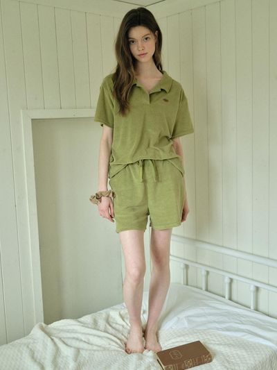 WEDNESDAYOASIS FOR WOMEN [SET] One Mile Terry Summer T-Shirt (W25-SET02) [3COLOR]