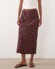 Wednesday's Girl Wednesday's Girl bias cut micro floral skirt in pink - 2