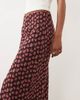 Wednesday's Girl Wednesday's Girl bias cut micro floral skirt in pink - 4