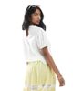 Wednesday's Girl Wednesday's Girl broderie smocked blouse in white - 2
