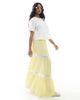 Wednesday's Girl Wednesday's Girl broderie smocked blouse in white - 3
