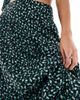 Wednesday's Girl Wednesday's Girl ditsy floral tiered maxi skirt in black - part of a set - 2