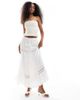 Wednesday's Girl Wednesday's Girl eyelet midaxi skirt in white - 1