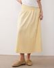 Wednesday's Girl Wednesday's Girl floaty midaxi skirt in butter yellow - 2