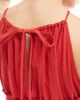 Wednesday's Girl Wednesday's Girl halter cami mini dress in bright red - 2