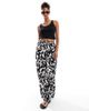 Wednesday's Girl Wednesday's Girl midaxi skirt in animal print-Multi - 1