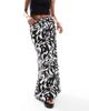 Wednesday's Girl Wednesday's Girl midaxi skirt in animal print-Multi - 2