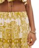 Wednesday's Girl Wednesday's Girl printed tiered maxi skirt in pink and green - part of a set-Multi - 3