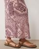 Wednesday's Girl Wednesdays Girl satin bias cut midaxi skirt in pink paisley print - 4