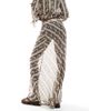 Wednesday's Girl Wednesday's Girl snake print sheer beach skirt in brown - part of a set - 4