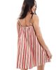 Wednesday's Girl Wednesday's Girl striped smock cami dress in multi - 4