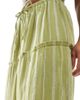 Wednesday's Girl Wednesday's Girl striped tiered maxi skirt in green - part of a set - 3