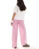 Wednesday's Girl Wednesday's Girl striped wide leg pants in pink - 2