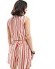 Wednesday's Girl Wednesday's Girl tie detail striped vest top in multi - part of a set - 3