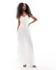 Wednesday's Girl Wednesday's Girl tiered maxi cami dress in white - 3