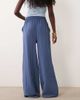 Wednesday's Girl Wednesday's Girl wide leg pants in blue-Multi - 3