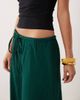 Wednesday's Girl Wednesday's Girl wide leg pants in pineneedle-Green - 4