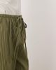 Wednesday's Girl Wednesday's Girl wide leg pinstripe pants in khaki-Blue - 3