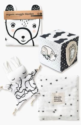 Wee Gallery Wee Gallery Sensory Bundle for Baby - Snuggles